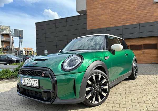 MINI Cooper S cena 128900 przebieg: 40000, rok produkcji 2022 z Kraków małe 56